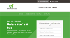Desktop Screenshot of naturalresourcesfl.com